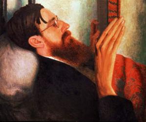 Lytton Strachey, (1880-1932) 1916 (oil on canvas) | Obraz na stenu