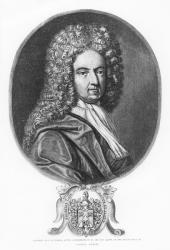 Daniel Defoe, engraved by C. A. Powell (engraving) | Obraz na stenu