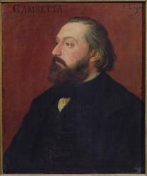 Leon Gambetta (1838-82) 1875 (oil on canvas) | Obraz na stenu