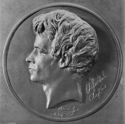 Karl Friedrich Schinkel, 1834 (bronze) | Obraz na stenu