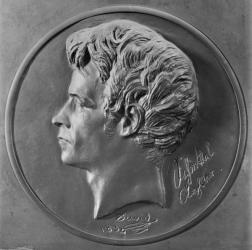 Karl Friedrich Schinkel, 1834 (bronze) | Obraz na stenu