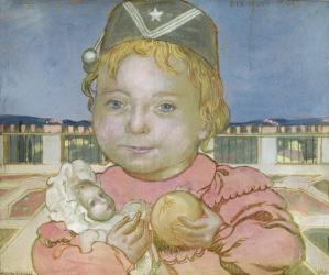 Noelle at Fiesole, 1898 (oil on canvas) | Obraz na stenu