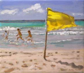 Yellow Flag, Barbados, 2010 (oil on canvas) | Obraz na stenu