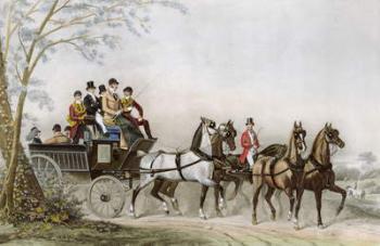 The Travel, engraved by R. Woodman (colour litho) | Obraz na stenu