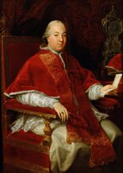 Pope Pius VI (1717-99) c.1775-76 (oil on canvas) | Obraz na stenu