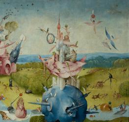 The Garden of Earthly Delights, 1490-1500 (oil on panel) | Obraz na stenu