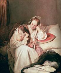 A Mother's Love, 1839 | Obraz na stenu