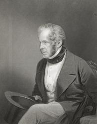 Henry John Temple, 3rd Viscount Palmerston, 1883 (engraving) | Obraz na stenu