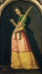 St. Apollonia, c.1636 (oil on canvas) | Obraz na stenu