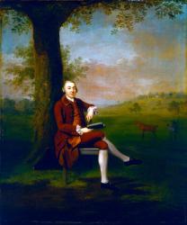 Portrait possibly of John Trevor, 3rd Baron Trevor of St. Anne's Hill, Surrey and Trevalyn Hall, Denbighshire, 1763 (oil on canvas) | Obraz na stenu