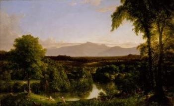 View on the Catskill—Early Autumn, 1836-37 (oil on canvas) | Obraz na stenu