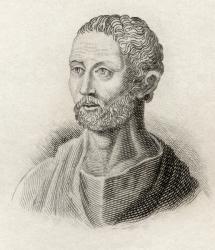 Posidonius of Apameia, from 'Crabbes Historical Dictionary', published in 1825 (litho) | Obraz na stenu
