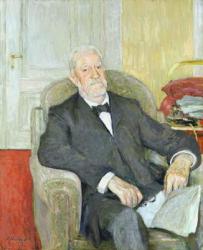 Senator Eduard Wilhelm Ludwig Heinrich Roscher (1838-1929) 1913 (oil on canvas) | Obraz na stenu