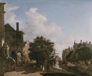 View of a Dutch Town, 17th century | Obraz na stenu
