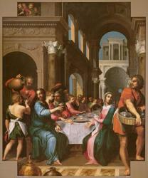 The Marriage at Cana, c.1618-20 (oil on canvas) | Obraz na stenu