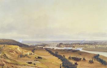 Battle of Montereau, 18th February 1814, 1840 (w/c on paper) | Obraz na stenu