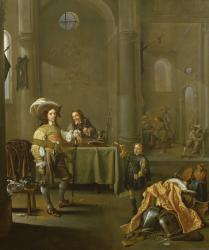 The Celebration of the liberation of a cathedral by the Dutch Militia | Obraz na stenu