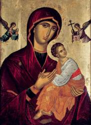 Icon depicting the Holy Mother of the Passion (oil on panel) | Obraz na stenu