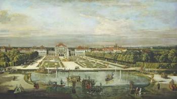 Schloss Nymphenburg, 1761 (oil on canvas) | Obraz na stenu