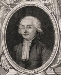 Isaac Rene Guy le Chapelier, from 'Histoire de la Revolution Francaise' by Louis Blanc (1811-82) (engraving) | Obraz na stenu