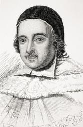 Sir Matthew Hale, from 'Old England's Worthies' by Lord Brougham and others, published London, c.1880s (litho) | Obraz na stenu