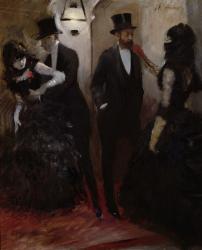 The Corridors at the Opera, 1885 (oil on canvas) | Obraz na stenu