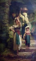 Women of Cervara, 1858 (oil on canvas) | Obraz na stenu