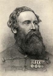 Sir Harry Burnett Lumsden (1821-96) (litho) | Obraz na stenu