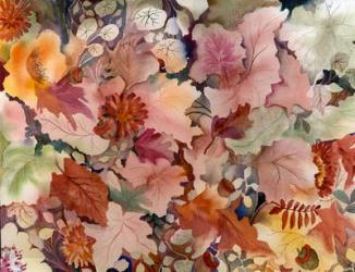 Autumn Leaves and flowers | Obraz na stenu