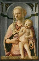 Madonna and Child, detail, c.1435 (tempera on panel) | Obraz na stenu