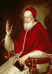 Portrait of Pope Pius V (1504-1572), c.1571 (oil on canvas) | Obraz na stenu