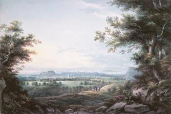 Edinburgh from the South, 18th century | Obraz na stenu