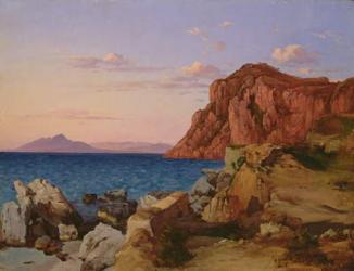 Rocky Landscape, 19th century | Obraz na stenu
