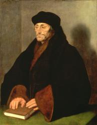 Erasmus of Rotterdam, 1523 (oil on canvas) | Obraz na stenu