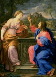 Christ and the Woman from Samaria | Obraz na stenu