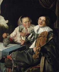 Merry Company, 1630 (oil on canvas) | Obraz na stenu