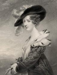 Georgiana (Howard), Lady Dover (litho) | Obraz na stenu