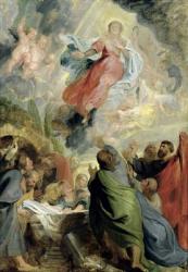 The Assumption of the Virgin Mary (oil on panel) | Obraz na stenu