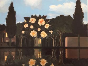 Reflection in Water, 2015, (oil on canvas) | Obraz na stenu