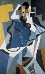 Figure of a Woman, 1917 (oil on canvas) | Obraz na stenu