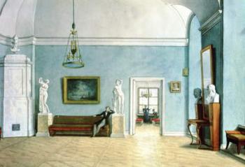 Neo-Classical Interior, c.1820 (w/c on paper) | Obraz na stenu