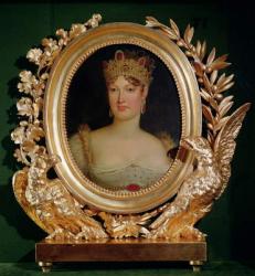 Portrait of Empress Marie-Louise (1791-1847) of Austria (oil on canvas) | Obraz na stenu