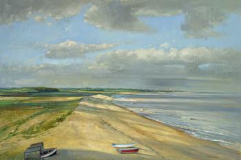 Shadowed Crescent, Dunwich (oil on canvas) | Obraz na stenu