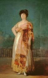 Portrait of La Tirana, Maria Fernandez, c.1792 (oil on canvas) | Obraz na stenu