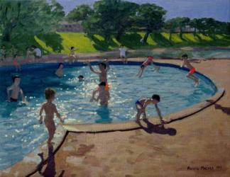 Swimming Pool, 1999 (oil on canvas) | Obraz na stenu
