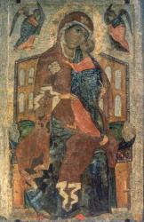 The Virgin of the Tolg, Yaroslavl School, 13th century (tempera on panel) | Obraz na stenu