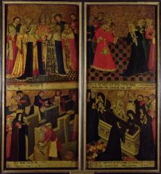 The Legend of St. Etheldreda, c.1425 (oil on canvas) | Obraz na stenu