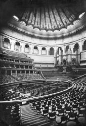 The Royal Albert Hall, London, c.1880's (b/w photo) | Obraz na stenu