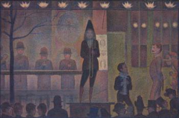 Circus Sideshow (Parade de cirque), 1887-88 (oil on canvas) | Obraz na stenu