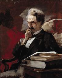 Henri Rochefort (1830-1913) (oil on canvas) | Obraz na stenu